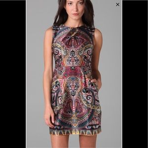 Nanette Lepore Paisley Dress “Gotham Stakes Dress”